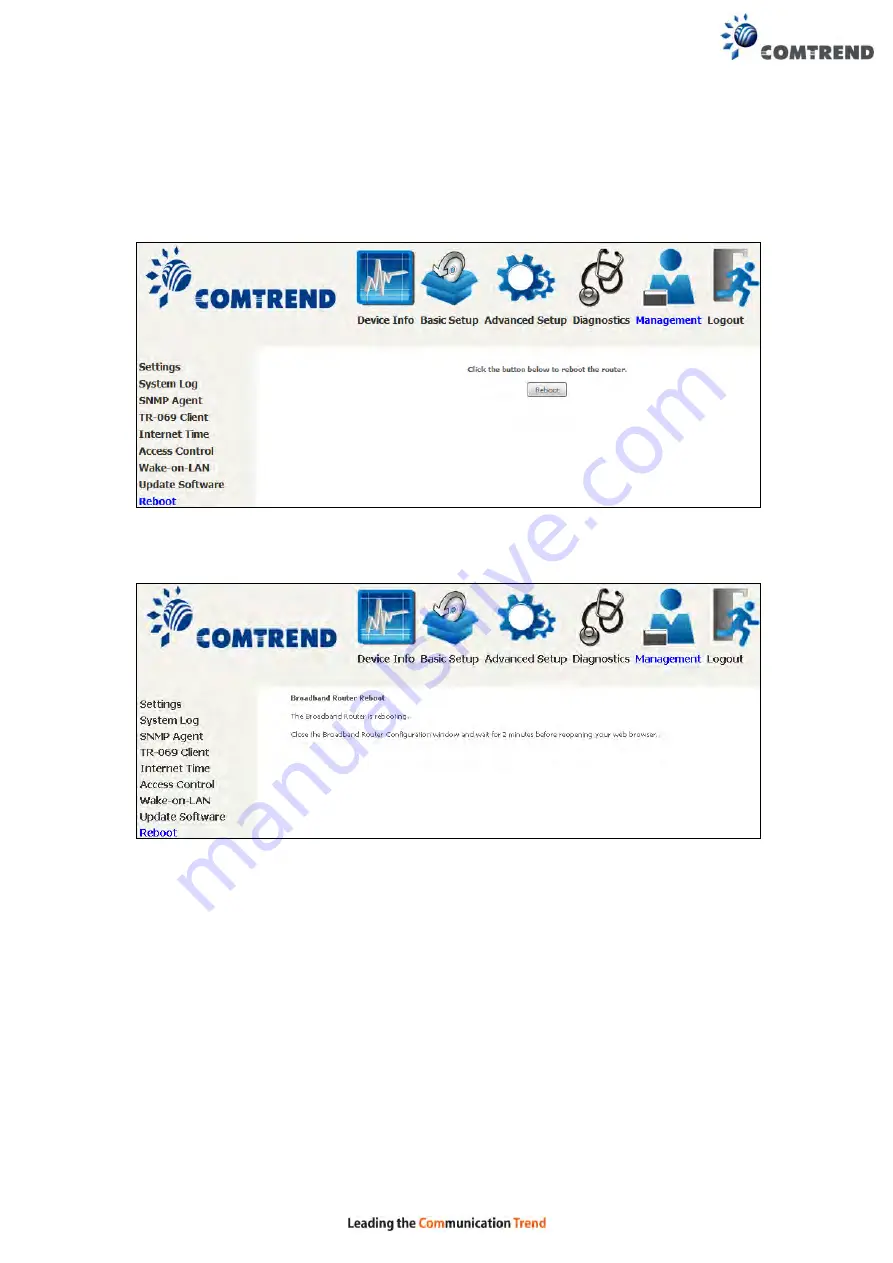 Comtrend Corporation VR-3060 User Manual Download Page 165