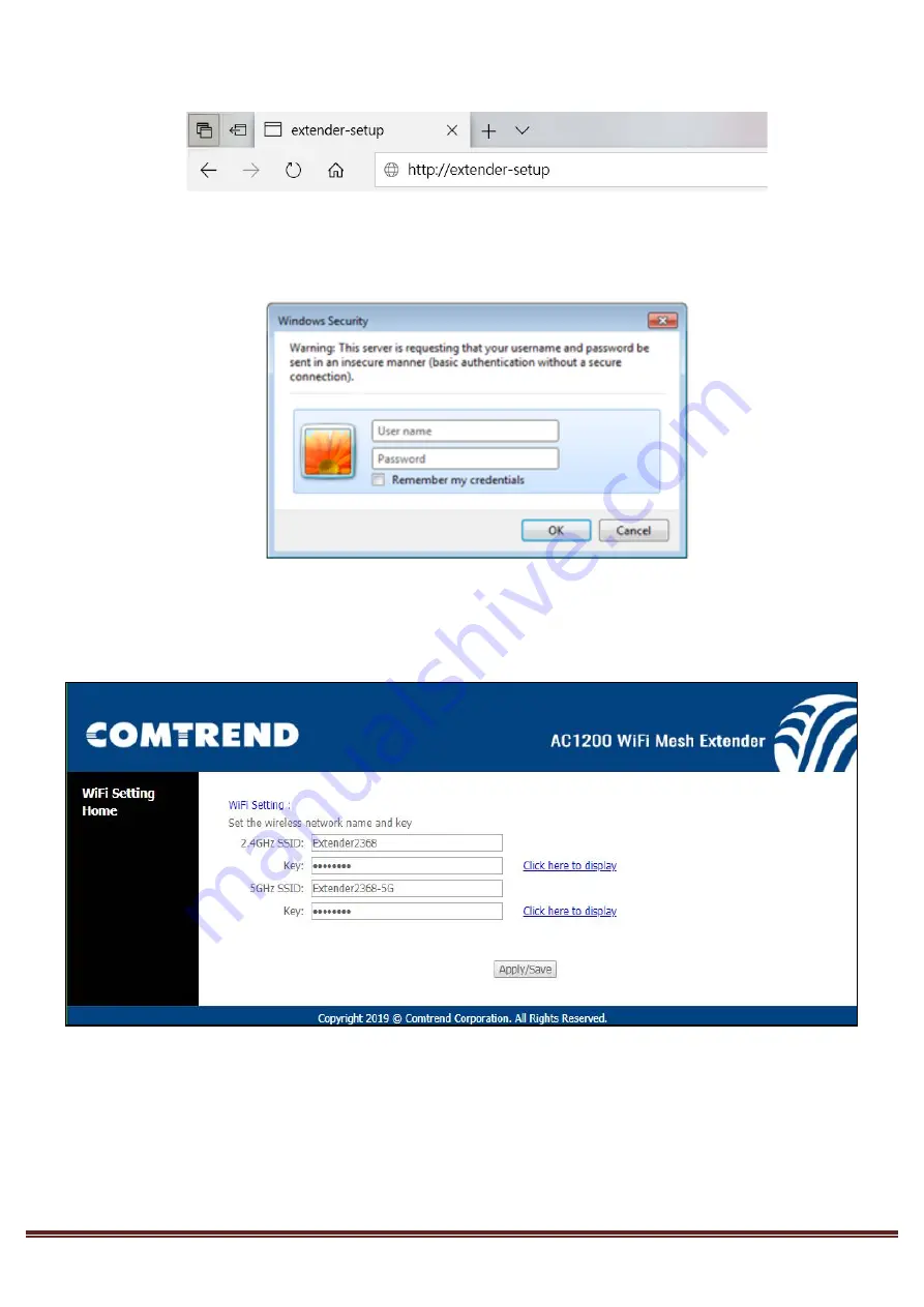 Comtrend Corporation WAP-5903 Quick Install Manual Download Page 5