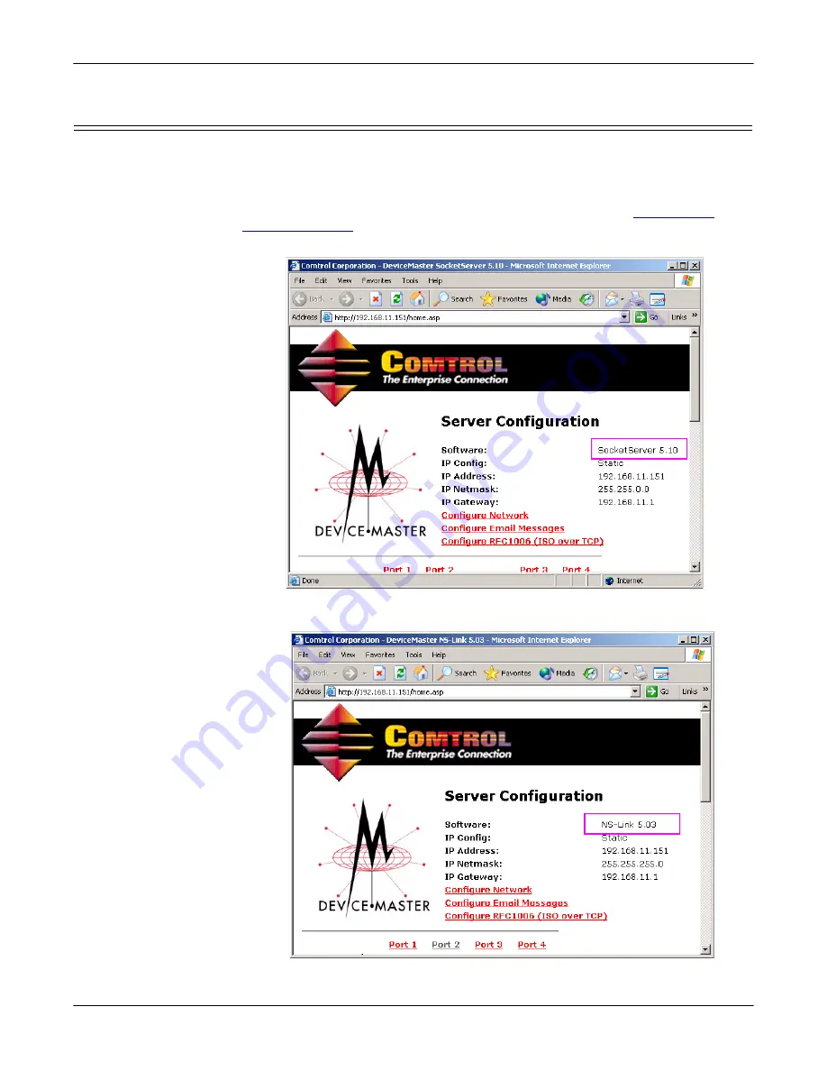 Comtrol DeviceMaster Serial Hub Скачать руководство пользователя страница 37