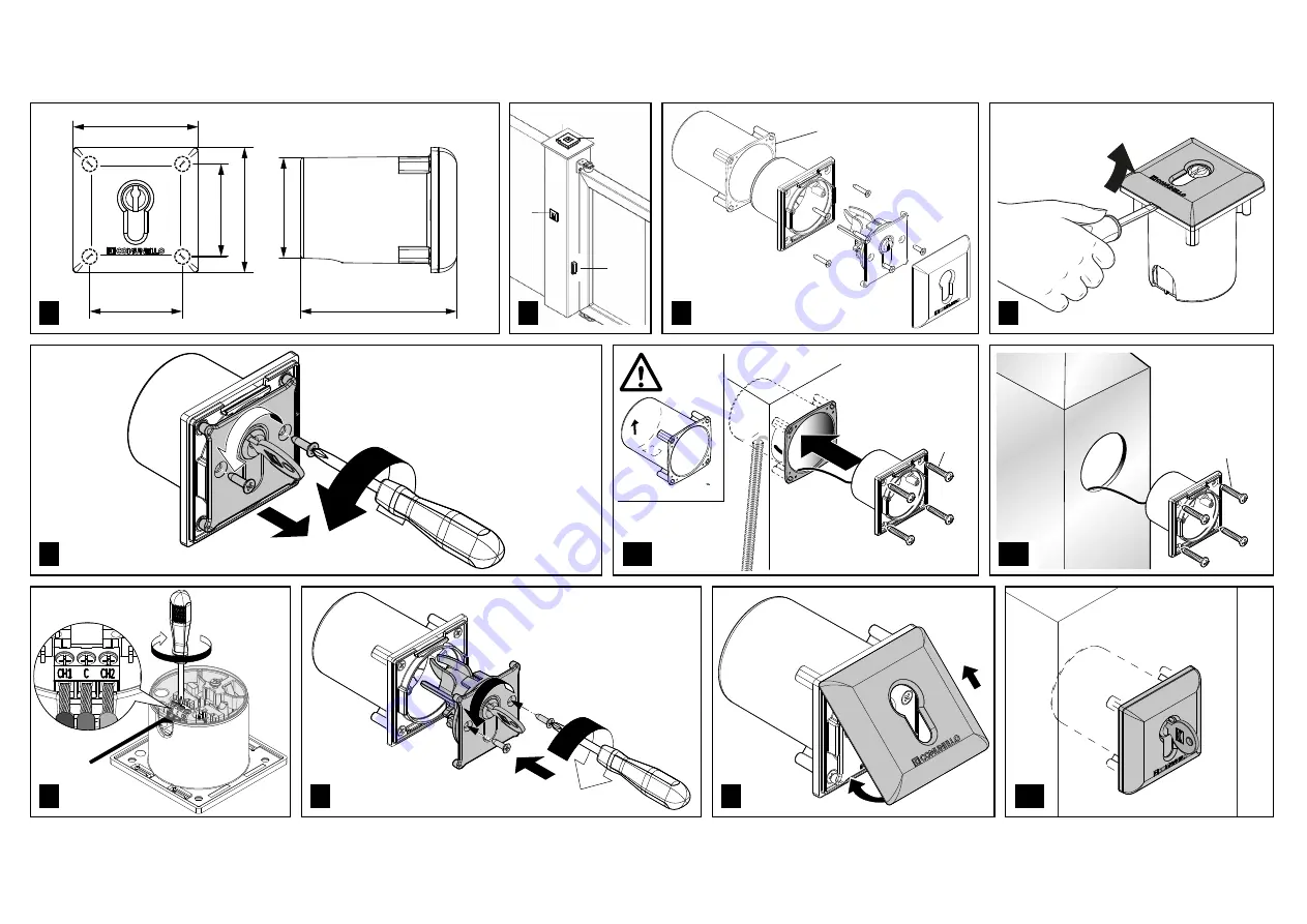 Comunello Automation GINSEXEUN0B00 Installation And User Manual Download Page 18