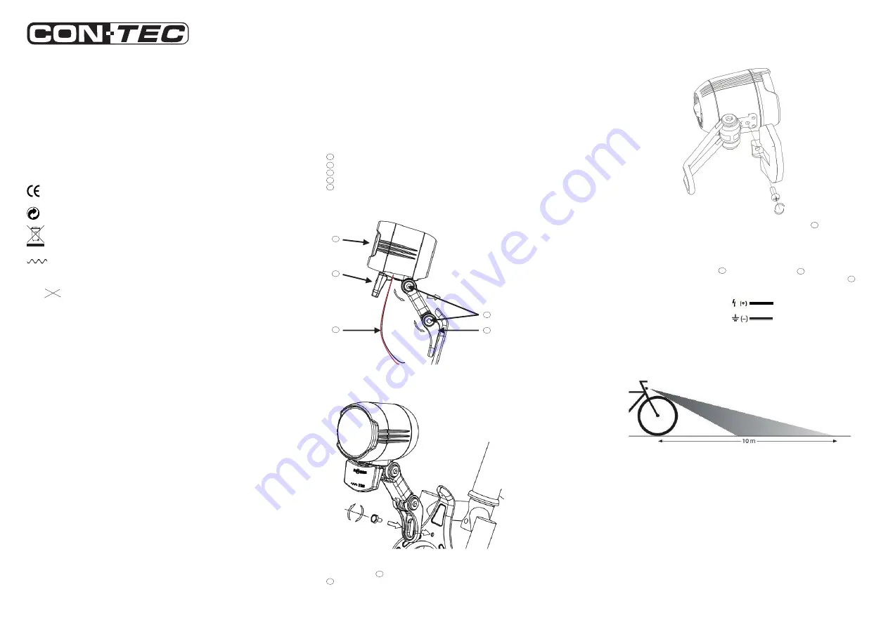 CON-TEC Luna 40 E+ Manual Download Page 5