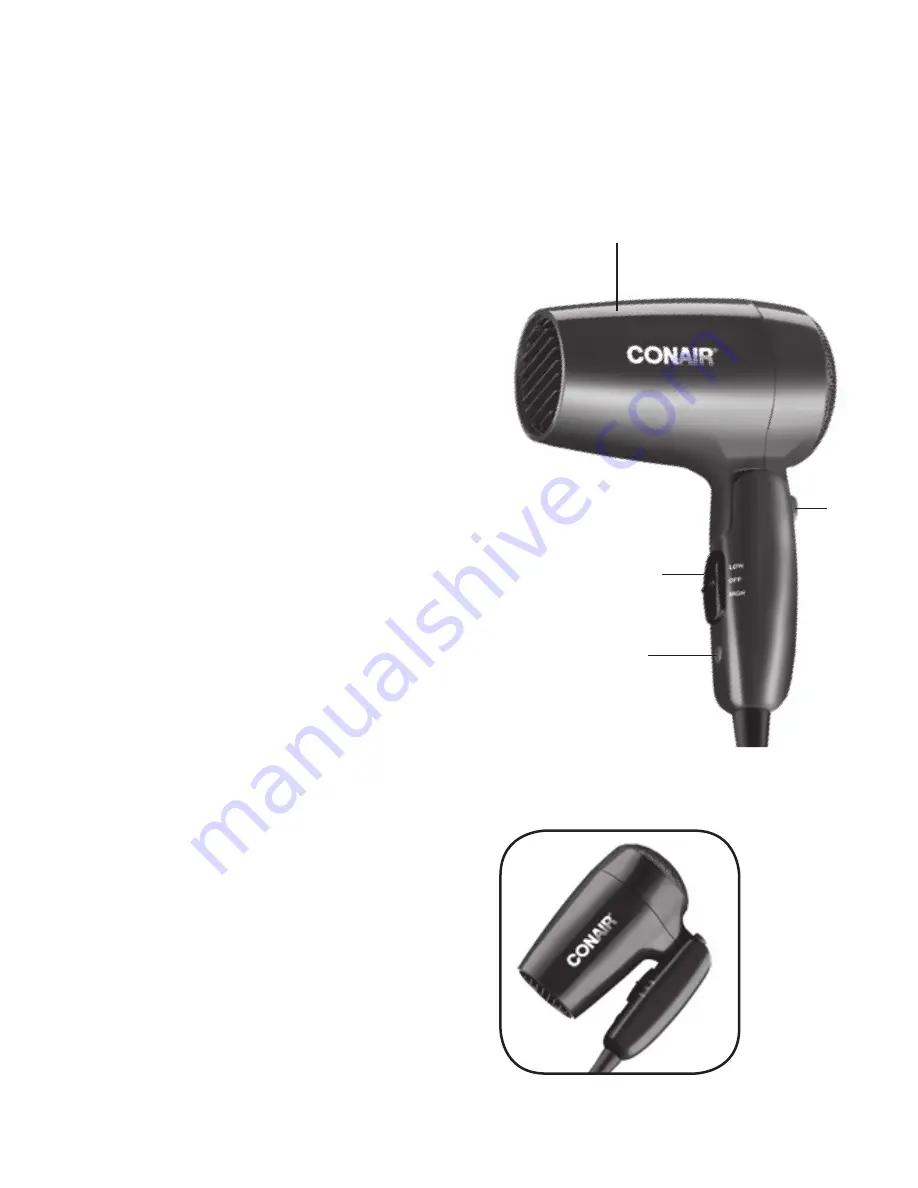 Conair 124TSC Instruction And Styling Manual Download Page 4