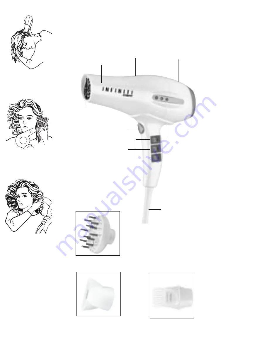 Conair Infiniti Professional INF233WC Instruction & Styling Manual Download Page 7