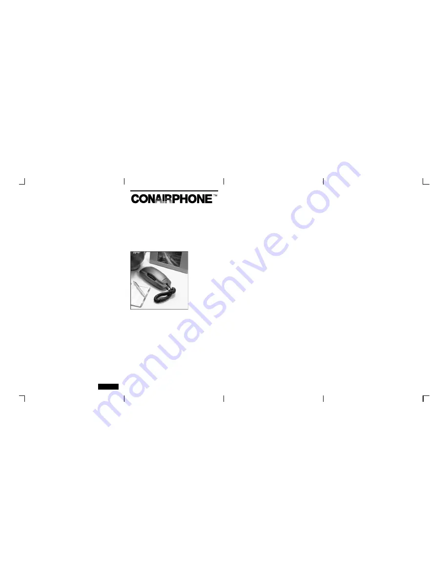 Conairphone SW620 Owner'S Manual Download Page 7