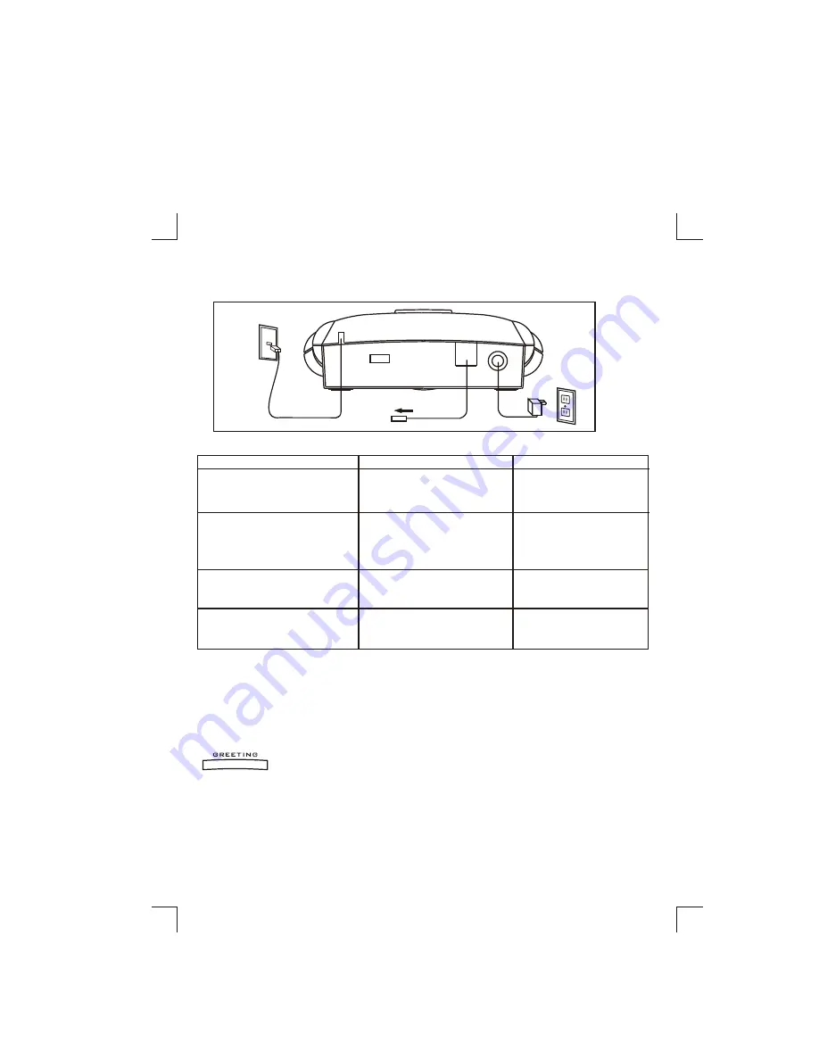 Conairphone TAD2012 Owner'S Manual Download Page 7