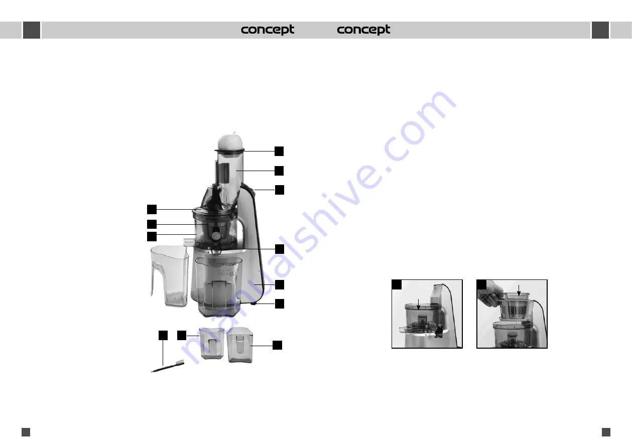 Concept2 CONLO7065 Скачать руководство пользователя страница 3