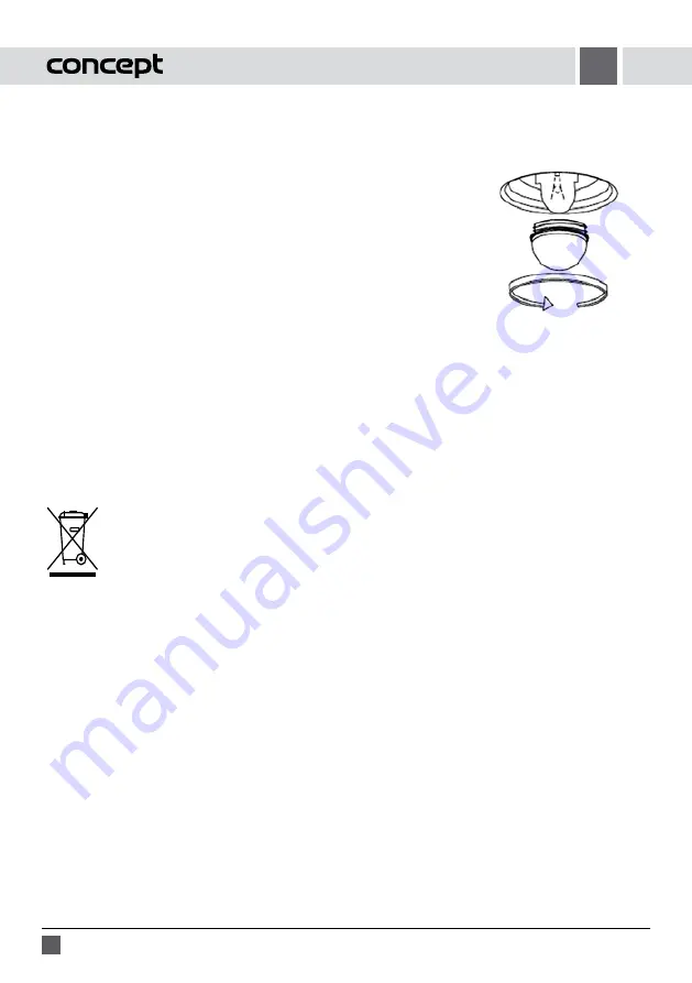 Concept2 ETV4560 Manual Download Page 14