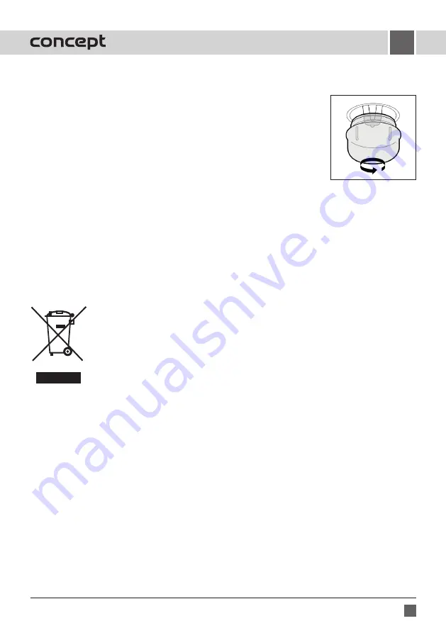 Concept2 ETV6160 Manual Download Page 19