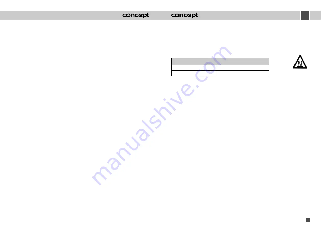 Concept2 GE 3000 User Manual Download Page 8