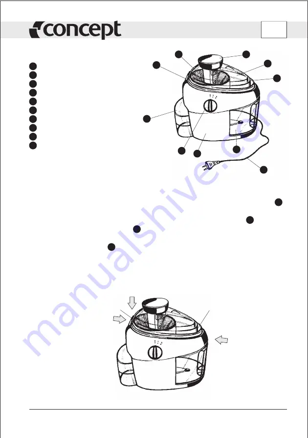 Concept2 LO 7010 Manual Download Page 8