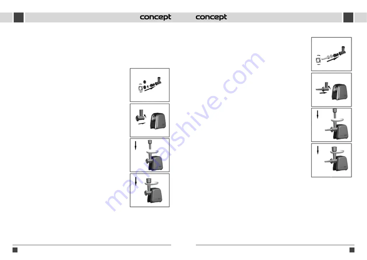 Concept2 MM4300 Manual Download Page 4