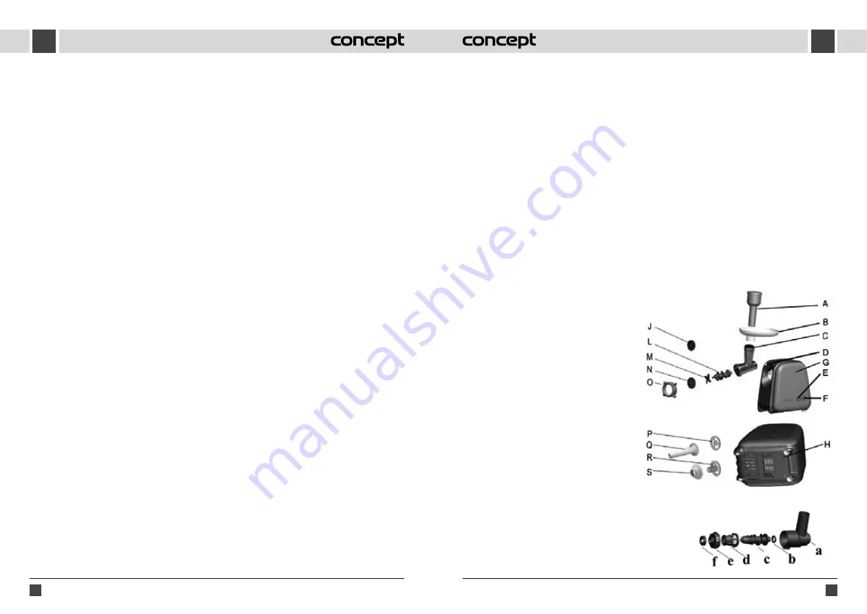 Concept2 MM4300 Manual Download Page 13