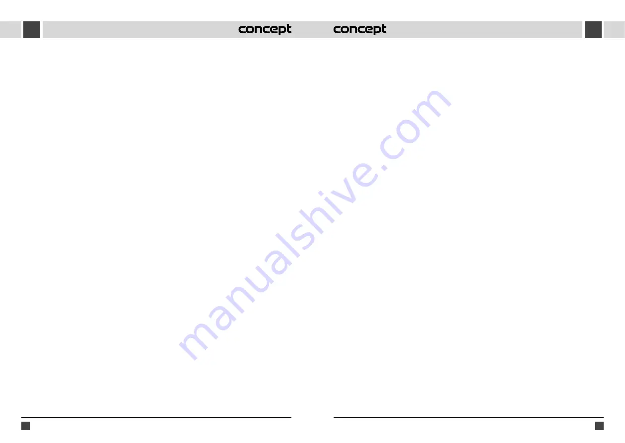 Concept2 MM4300 Manual Download Page 33