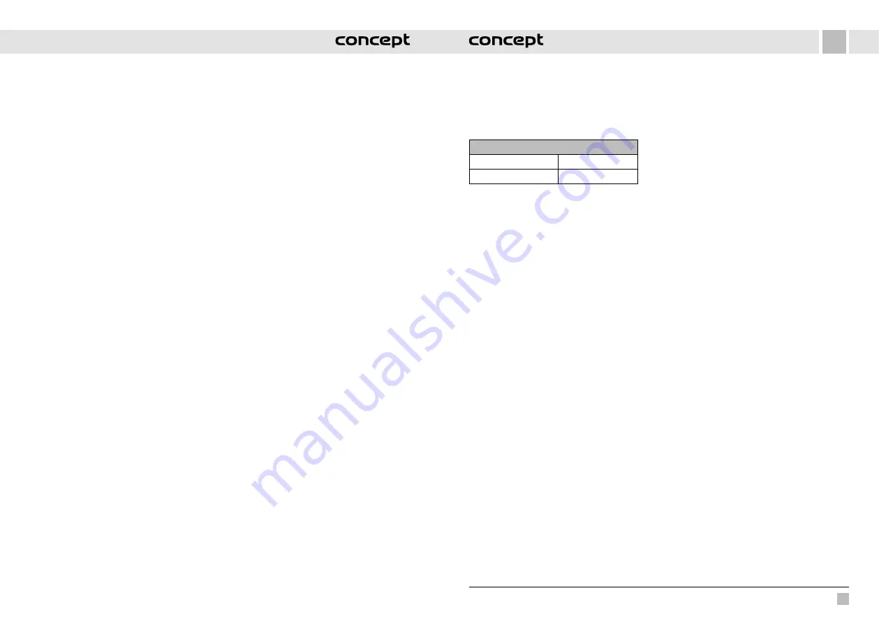 Concept2 NM4100 Manual Download Page 9