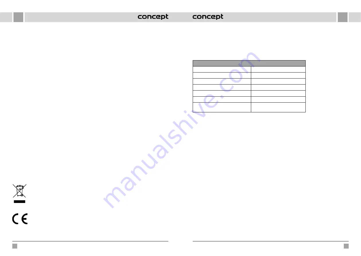 Concept2 SK9000 Manual Download Page 4