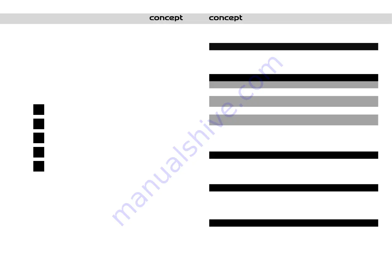 Concept2 SO1011 Manual Download Page 47