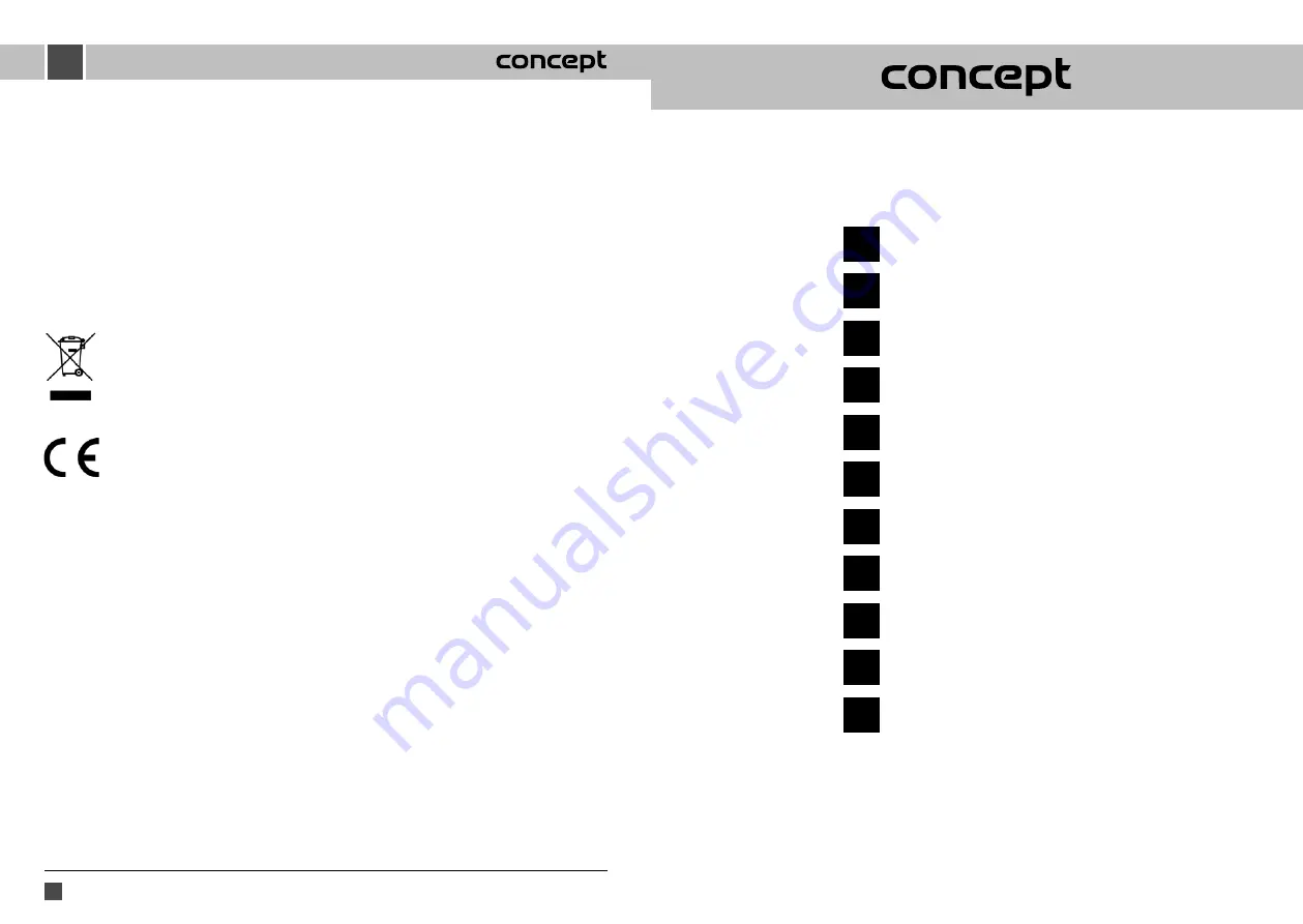 Concept2 TE2060 Manual Download Page 35