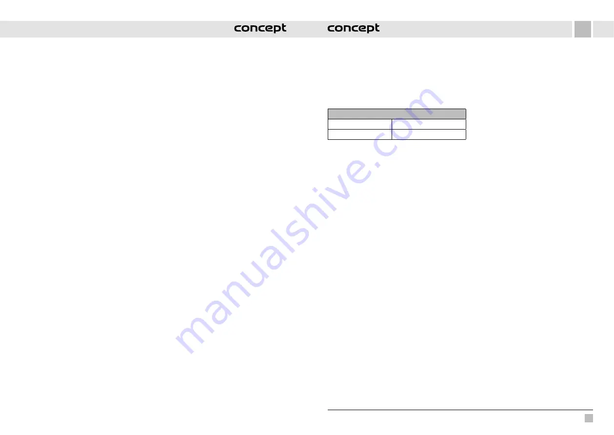 Concept2 VF3050 Manual Download Page 26