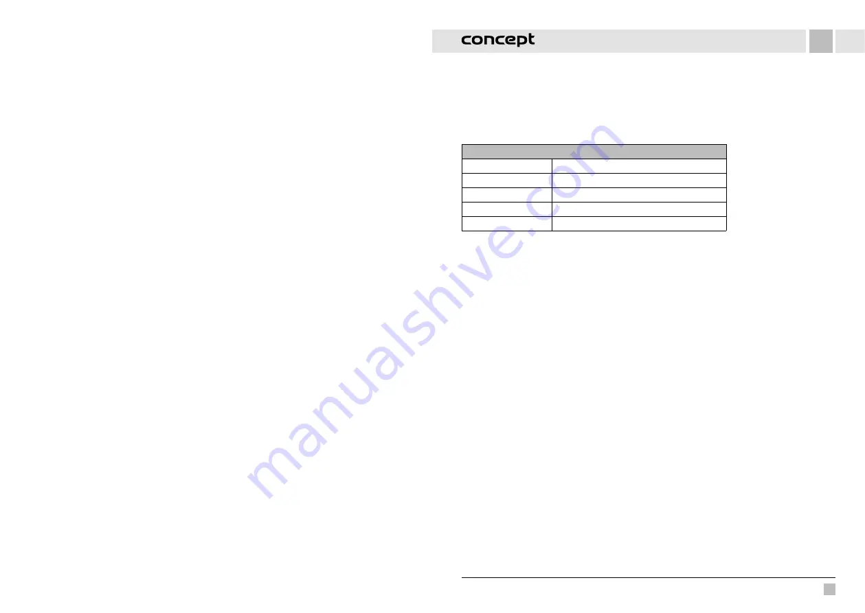 Concept2 VO2000 Manual Download Page 2