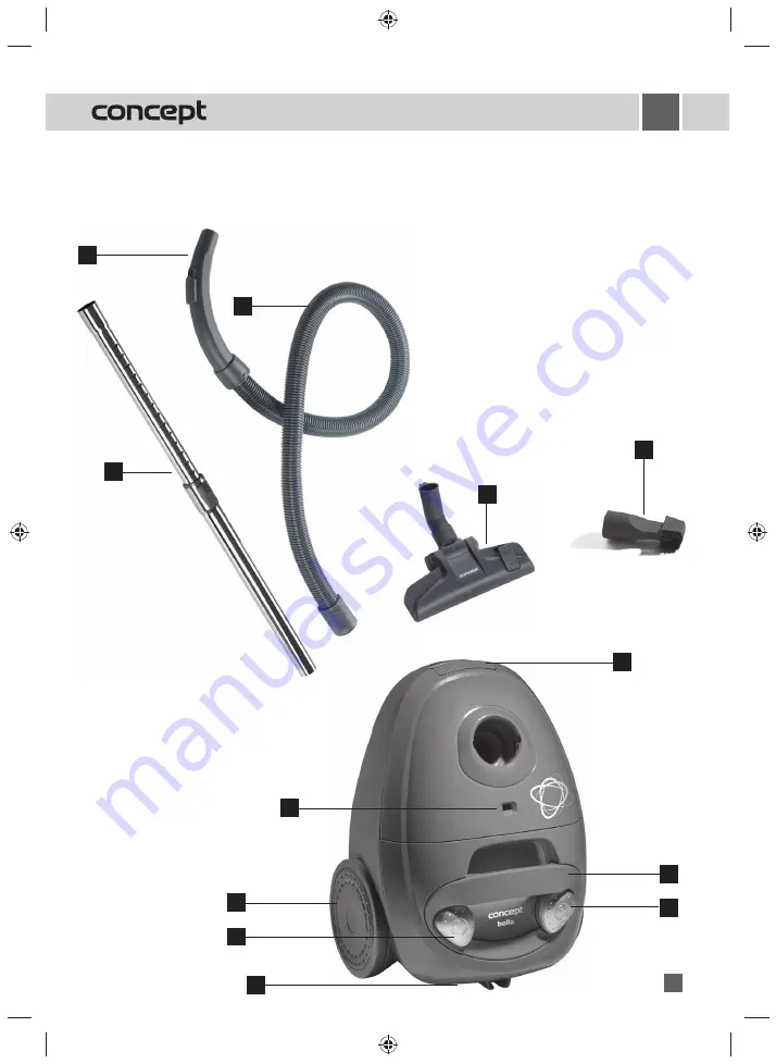 Concept2 VP835 Series Operating Manual Download Page 5