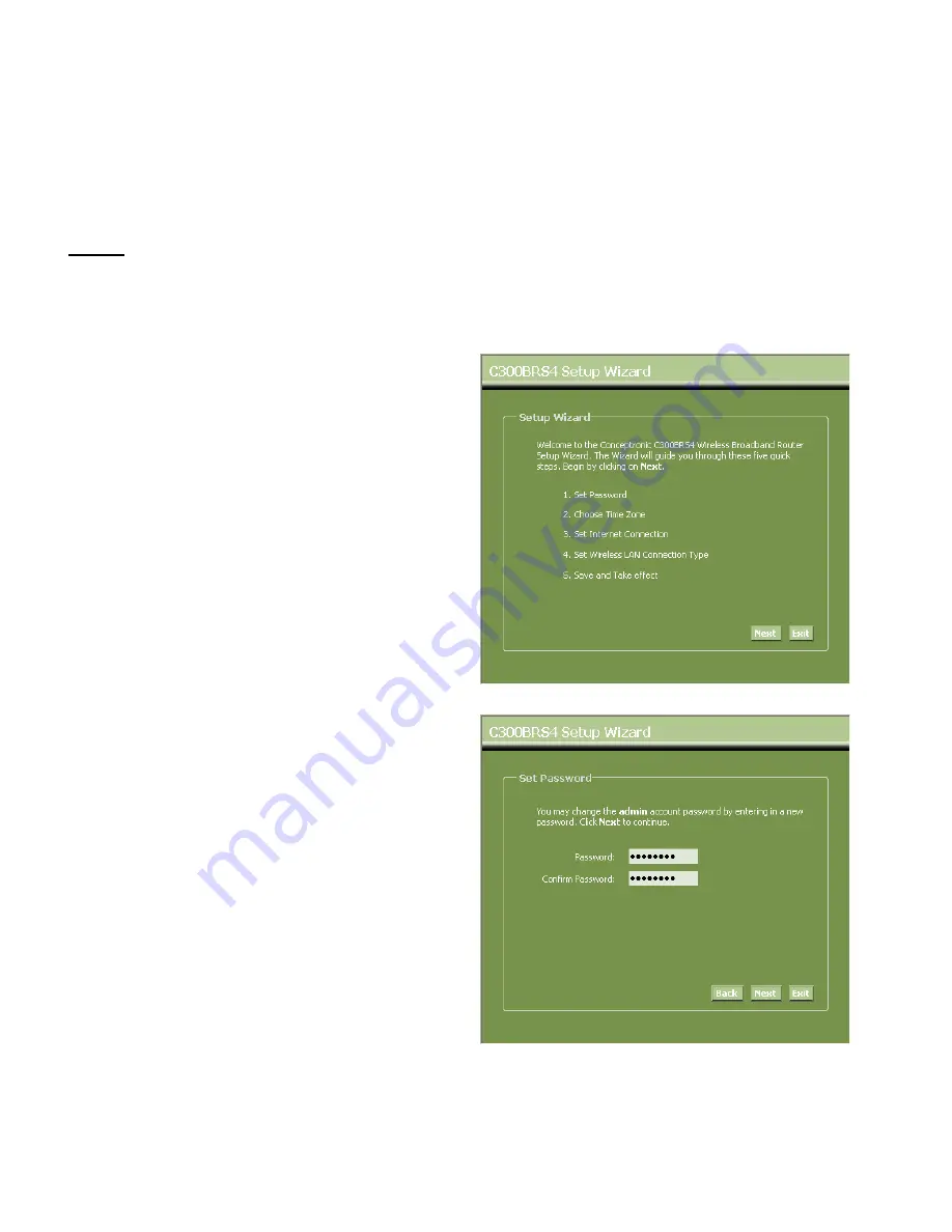 Conceptronic 802.11n Wireless Broadband Router C300BRS4A Quick Installation Manual Download Page 12