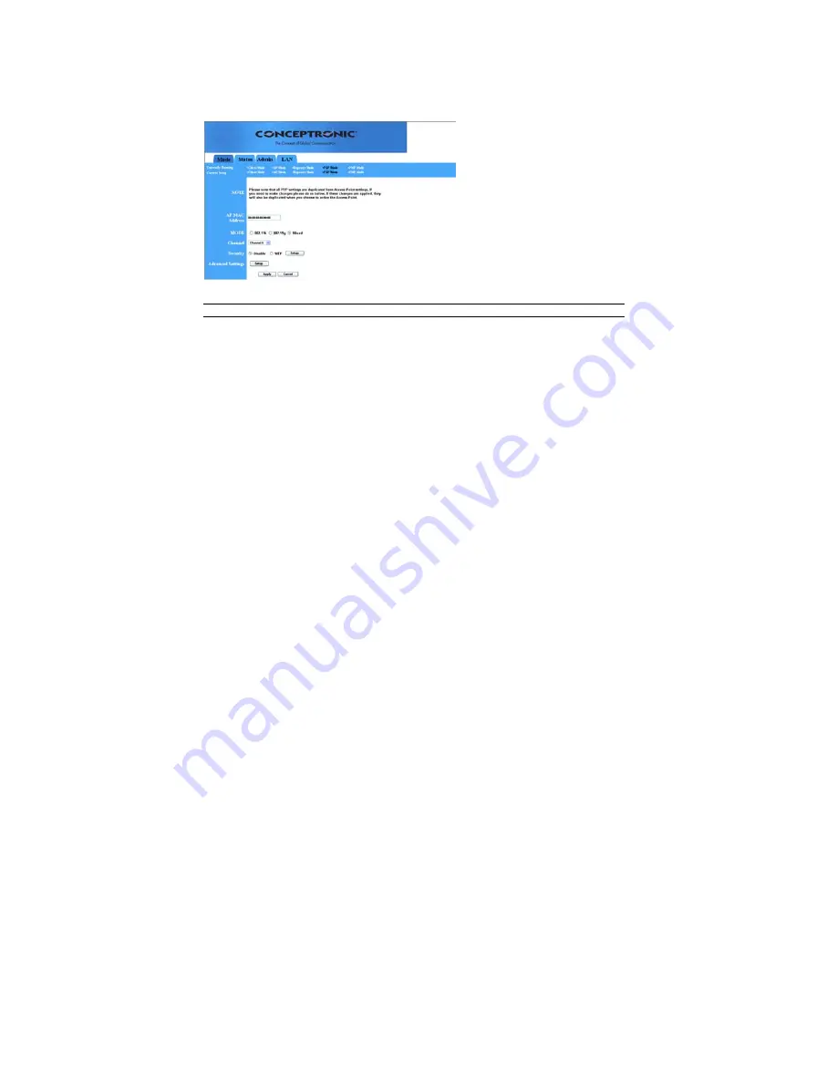 Conceptronic C54APM Quick Manual Download Page 69