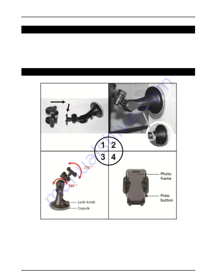 Conceptronic CCARHOLDMOB Quick Manual Download Page 14