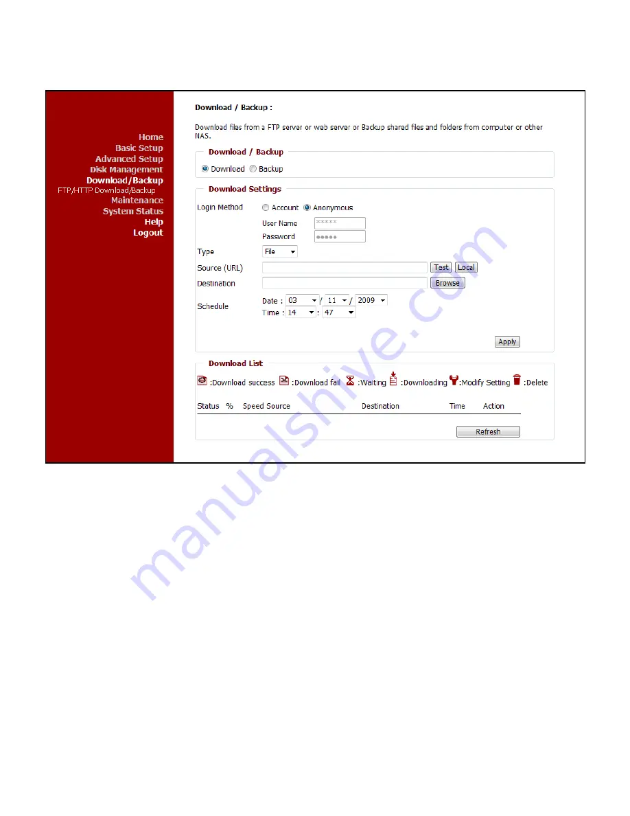 Conceptronic CH3MNAS Quick Installation Manual Download Page 93