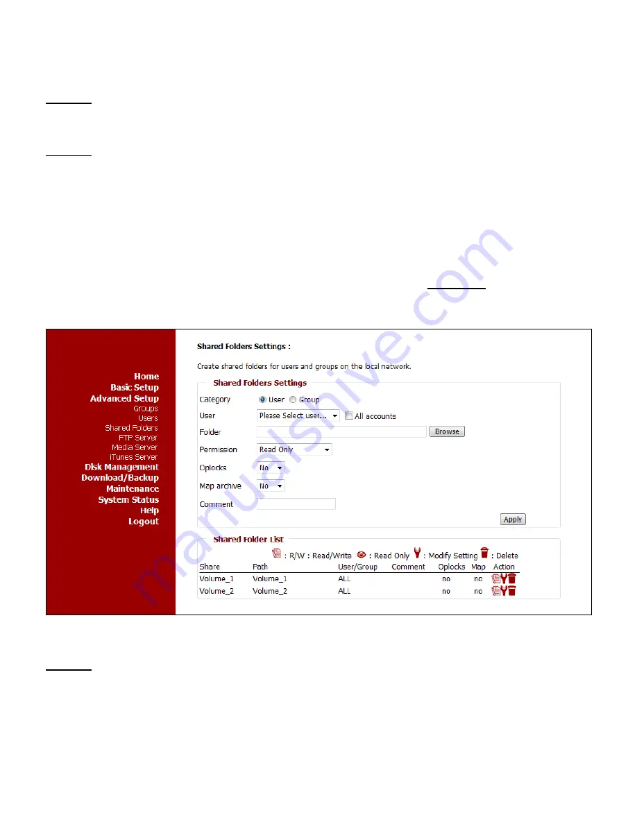 Conceptronic CH3MNAS Quick Installation Manual Download Page 116