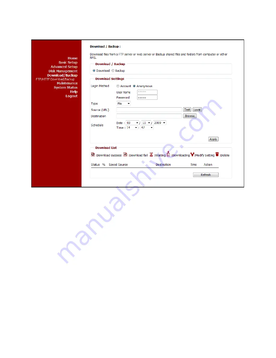 Conceptronic CH3MNAS Quick Installation Manual Download Page 125