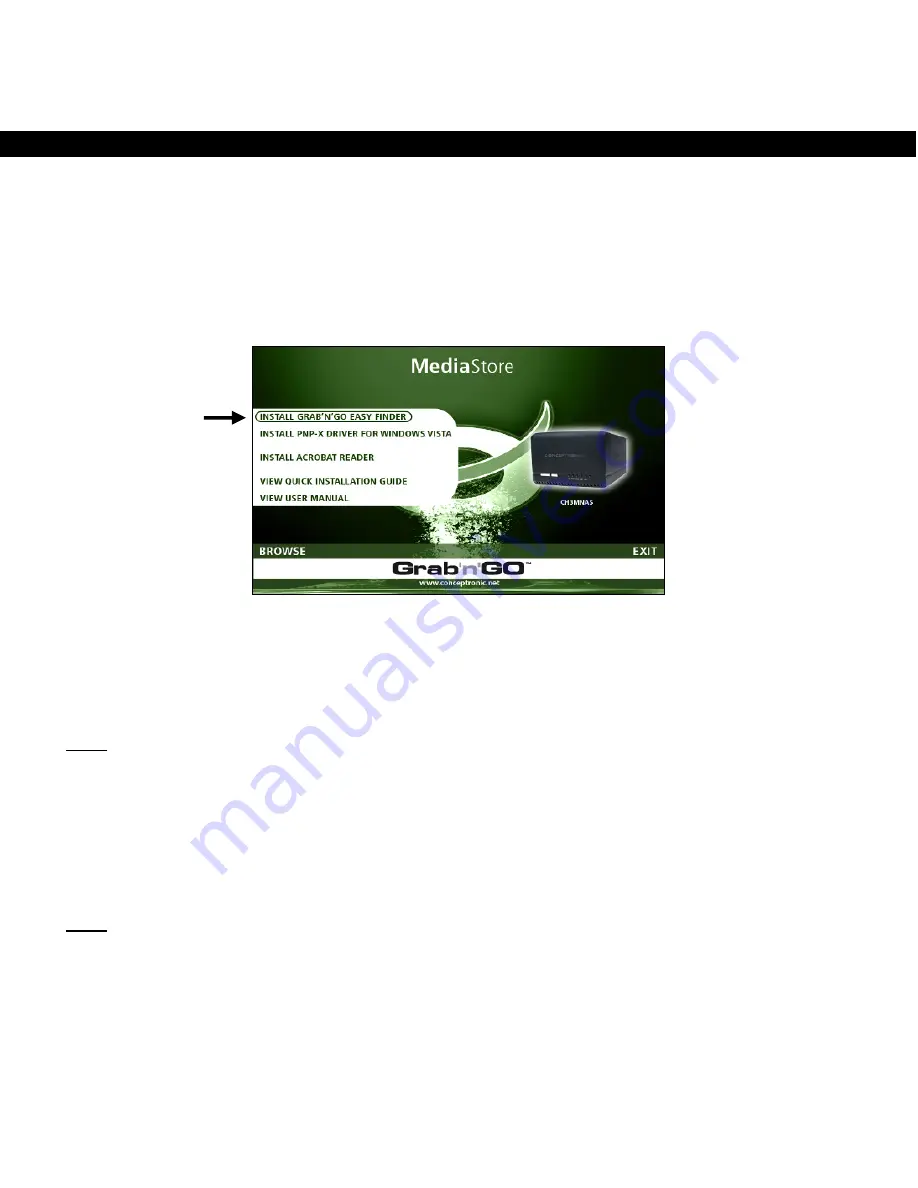 Conceptronic CH3MNAS Quick Installation Manual Download Page 167