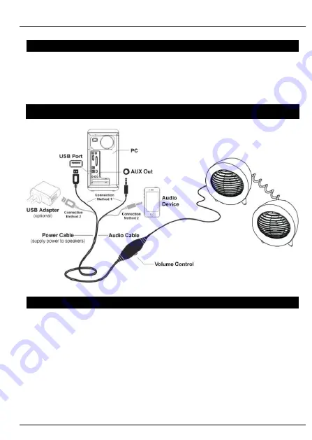 Conceptronic CLLSPK20LTBL Multi Language Quick Manual Download Page 2