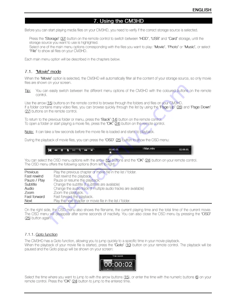 Conceptronic CM3HD User Manual Download Page 29