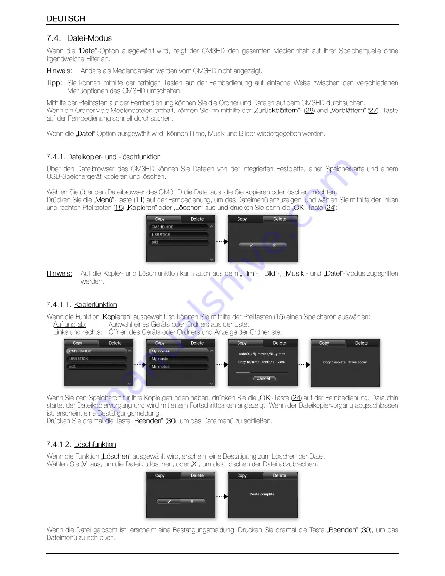 Conceptronic CM3HD User Manual Download Page 70