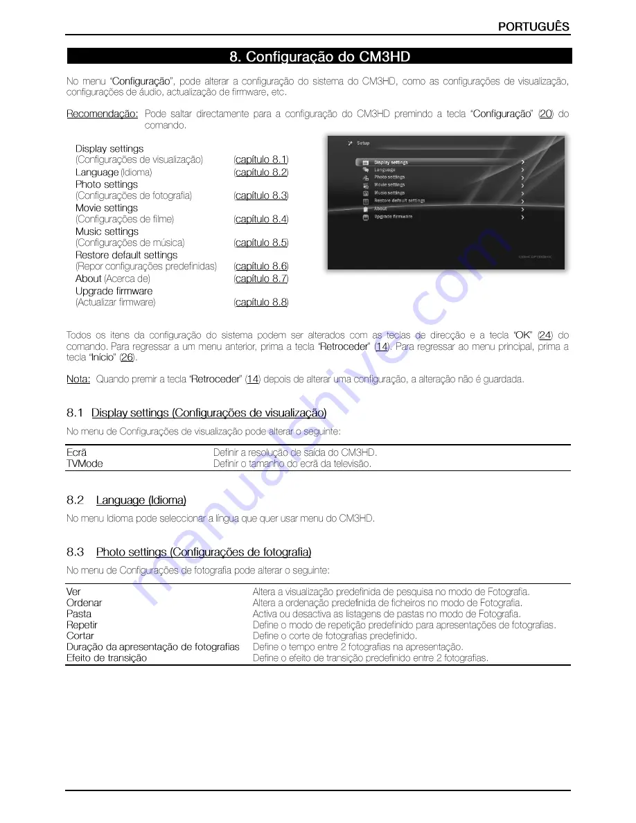 Conceptronic CM3HD Скачать руководство пользователя страница 125