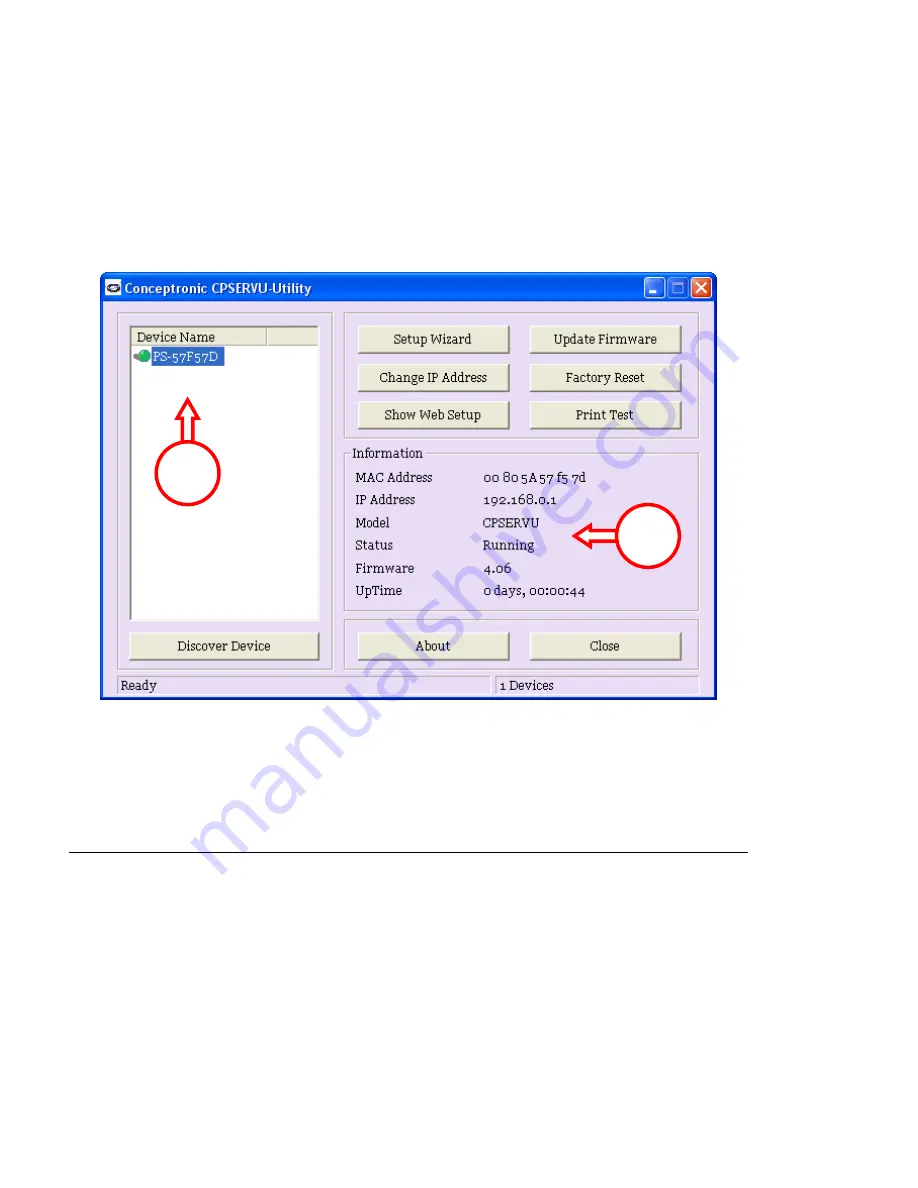 Conceptronic CPSERVU Скачать руководство пользователя страница 4