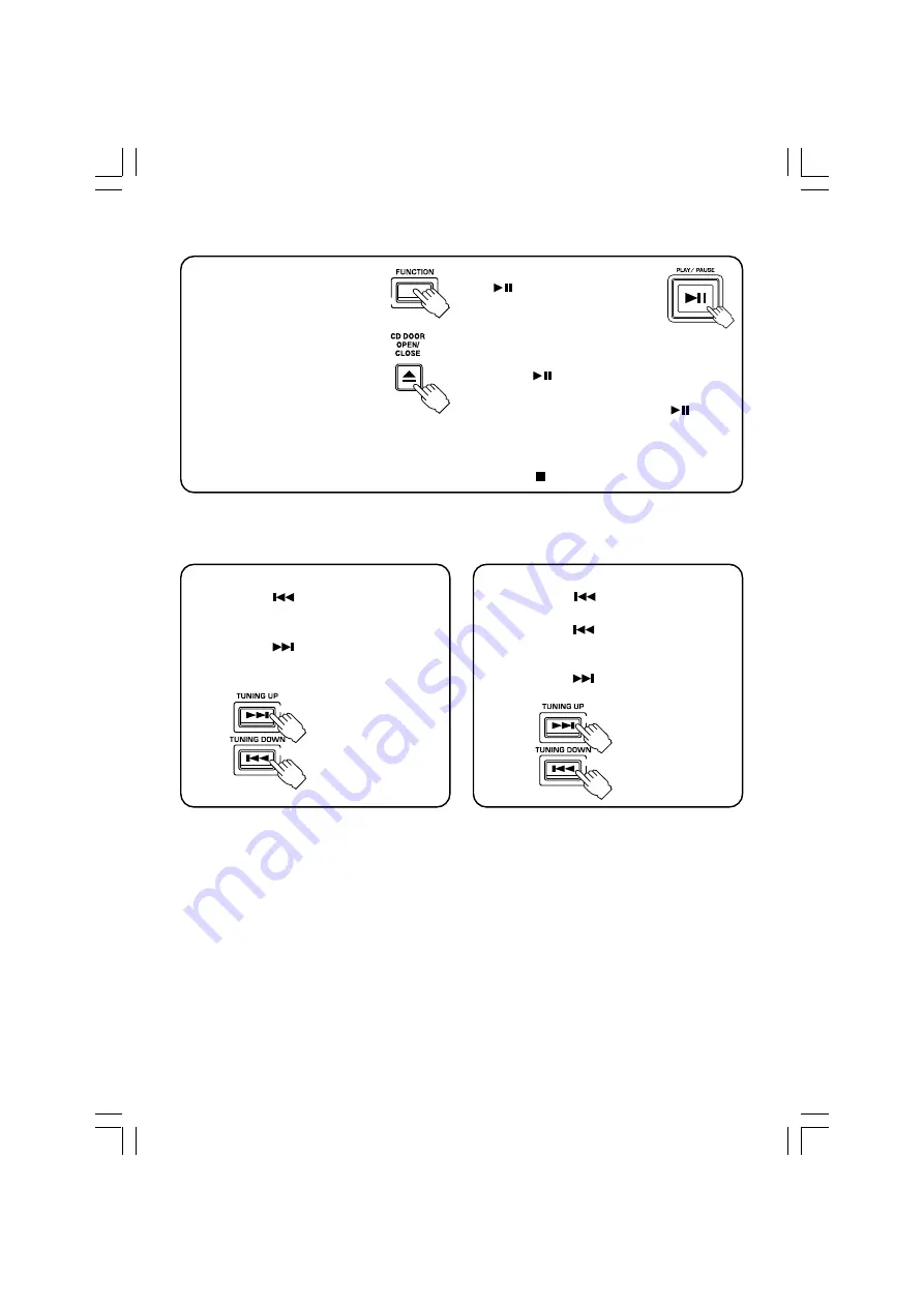 Concertone RV2003H Operating Instructions Manual Download Page 8