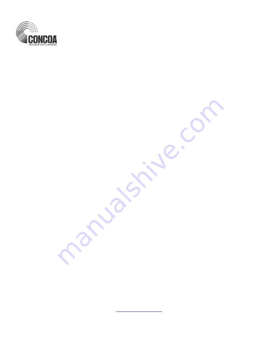 Concoa IntelliSwitch 57 Series Maintenance Instructions Manual Download Page 52