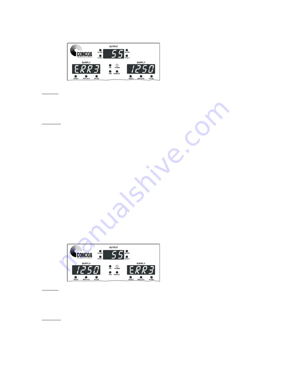 Concoa Medical IntelliSwitch 570 Series Installation And Operating Instructions Manual Download Page 34