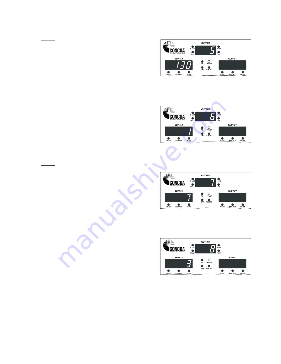 Concoa Medical IntelliSwitch 570 Series Installation And Operating Instructions Manual Download Page 38