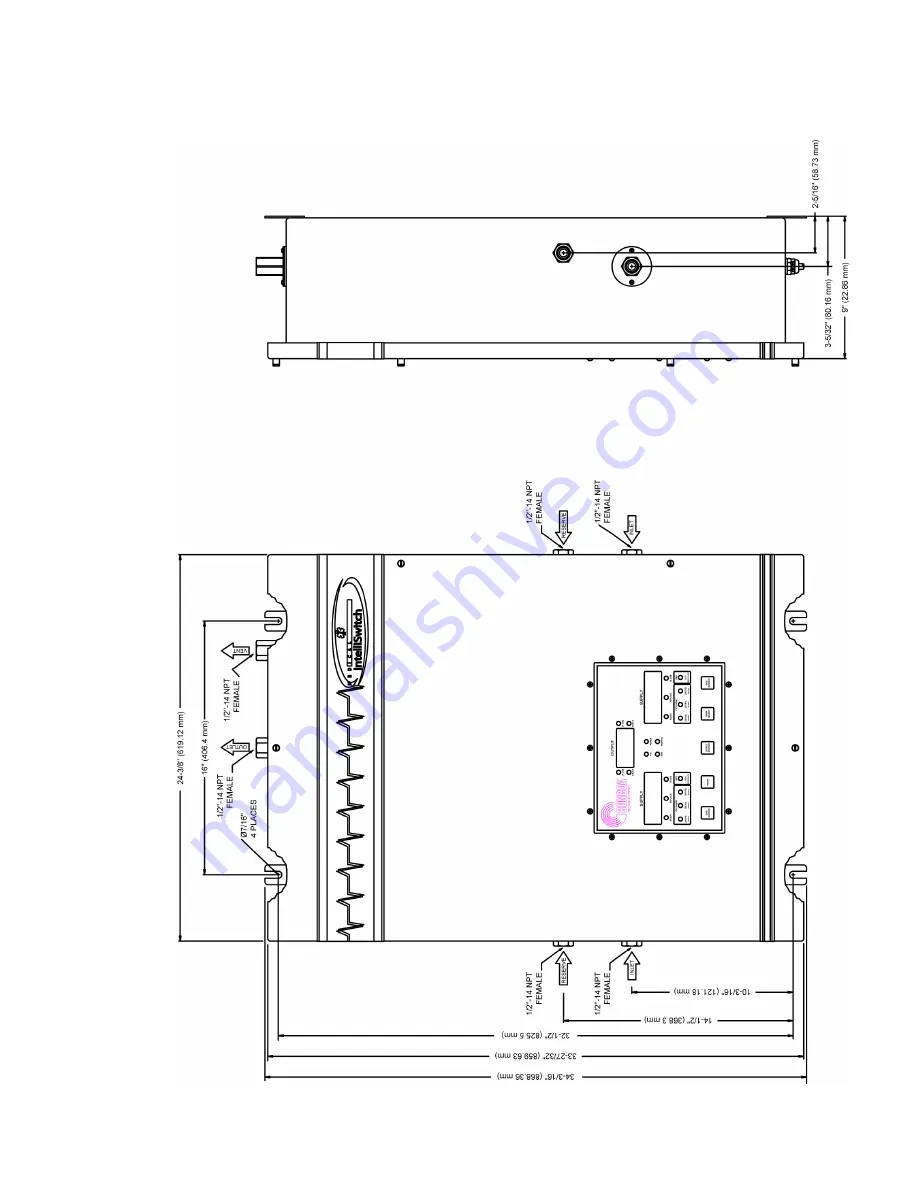 Concoa Medical IntelliSwitch 570 Series Installation And Operating Instructions Manual Download Page 44