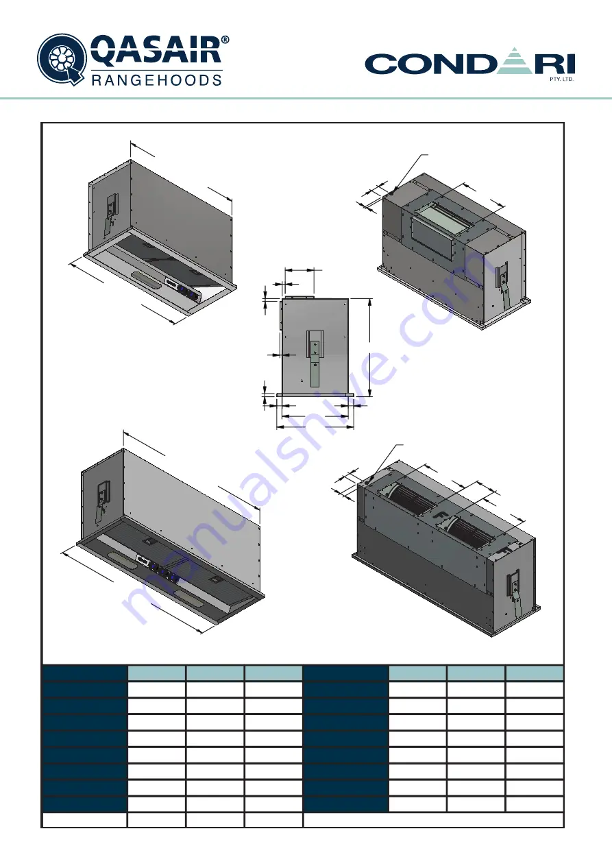 Condari CONDARY CON 60L Installation & User'S Instructions Download Page 11