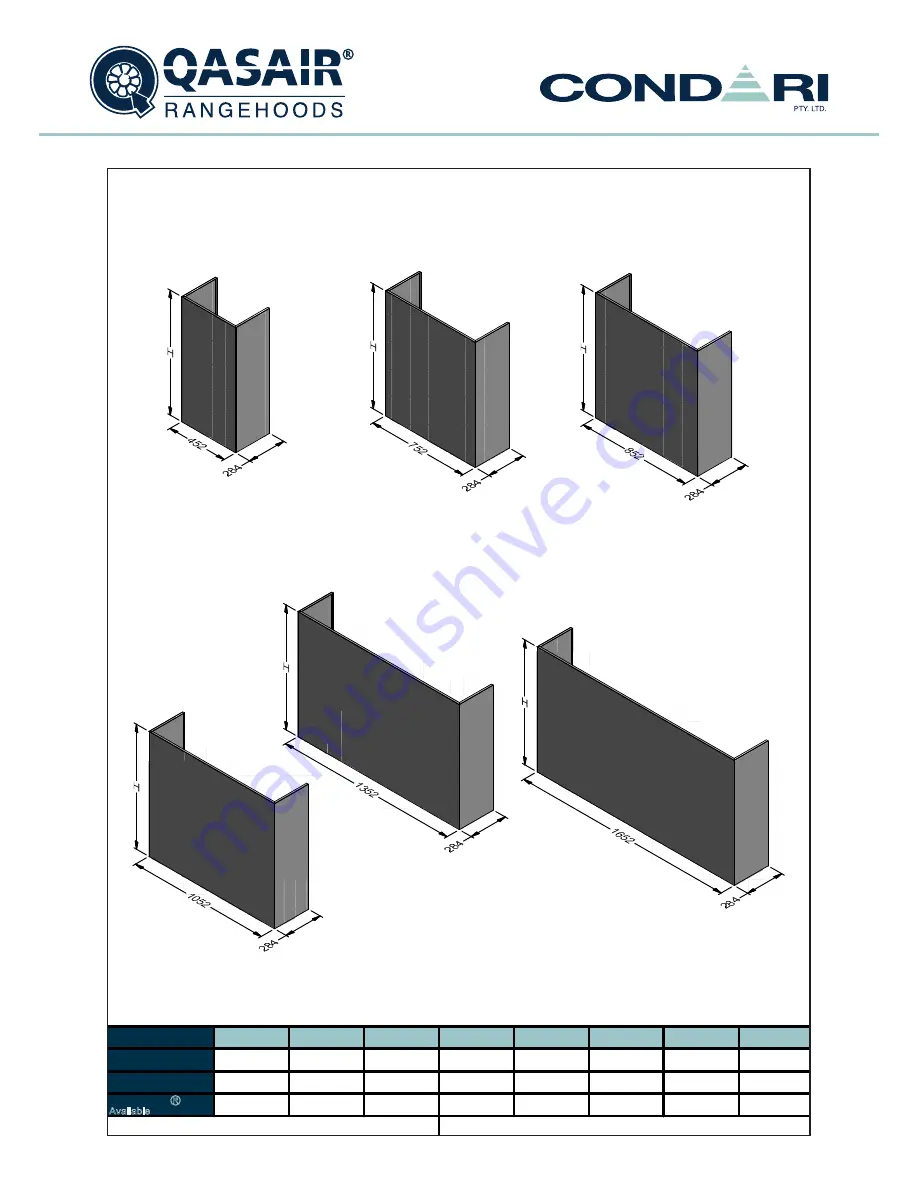 Condari QASAIR 3F Installation & User'S Instructions Download Page 18