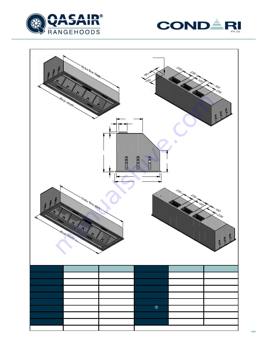 Condari QASAIR CON Installation & User'S Instructions Download Page 24