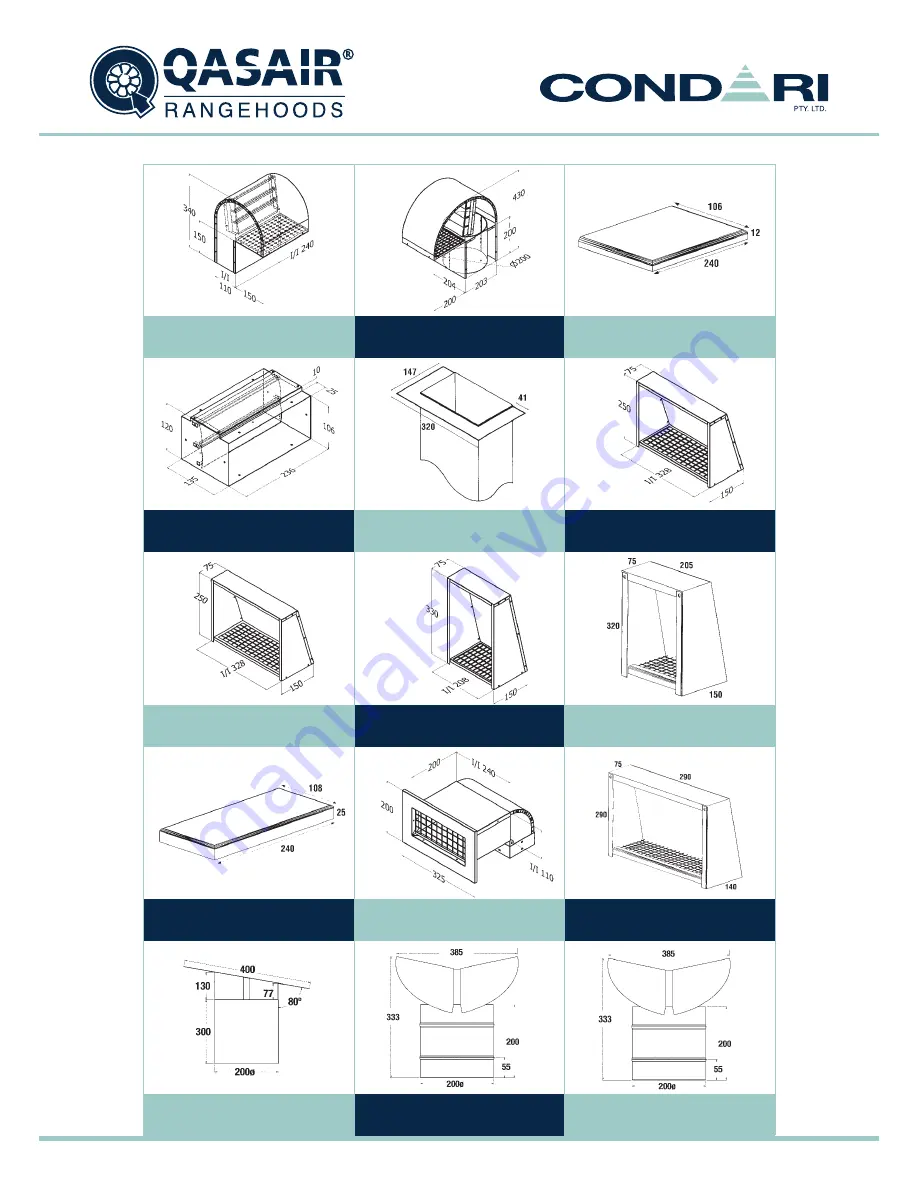 Condari QASAIR CON Installation & User'S Instructions Download Page 36