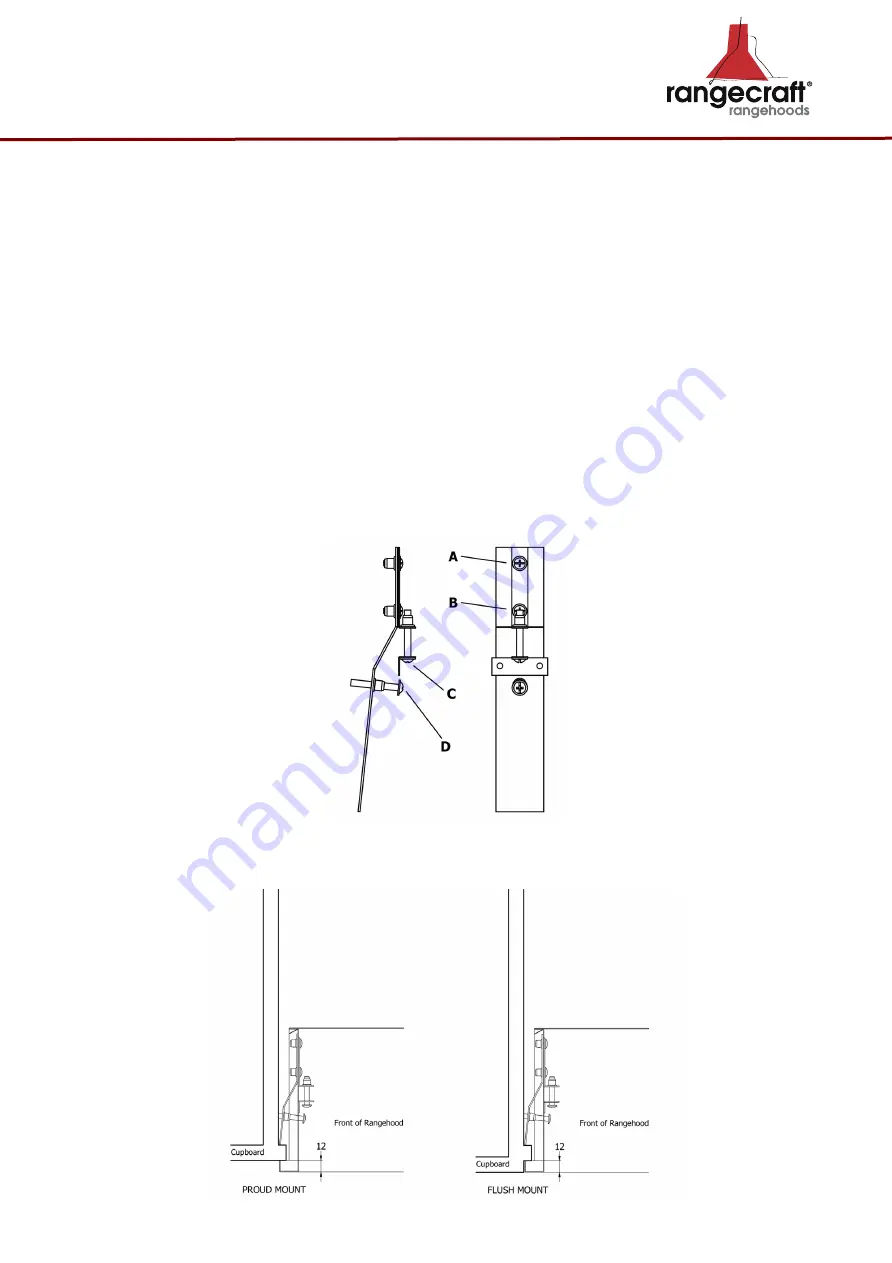 Condari Rangecraft RPB 100L-1 Installation Instructions Manual Download Page 7