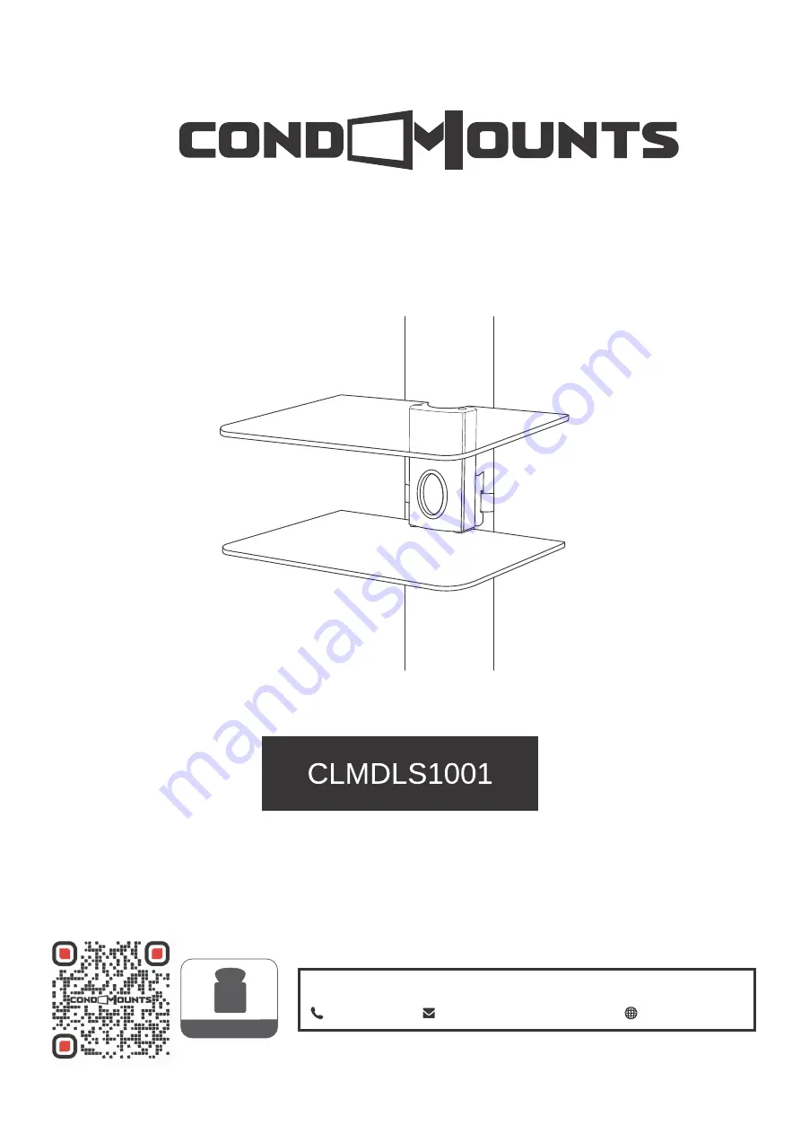 CondoMounts CLMDLS1001 Manual Download Page 1