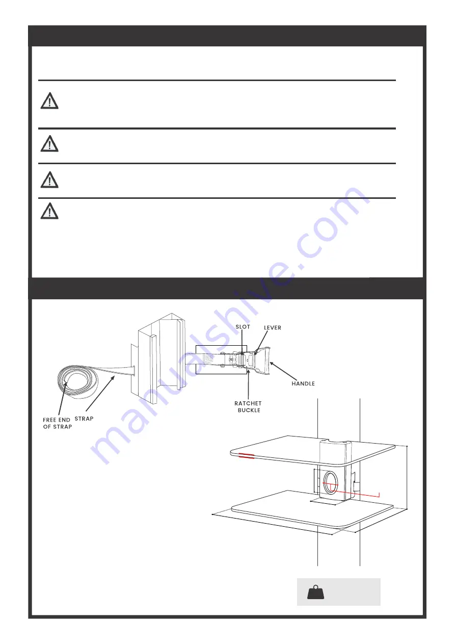 CondoMounts CLMDLS1001 Manual Download Page 2