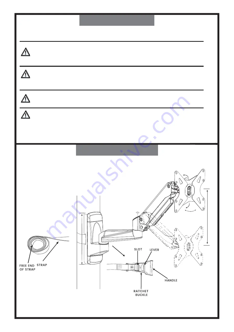 CondoMounts CLMMMA2022 Installation Manual Download Page 2