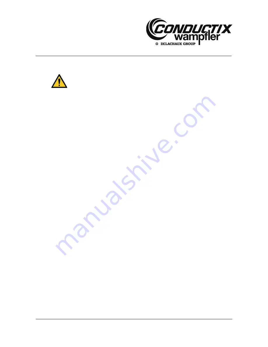 Conductix-Wampfler BEF150 Installation Manual Download Page 6